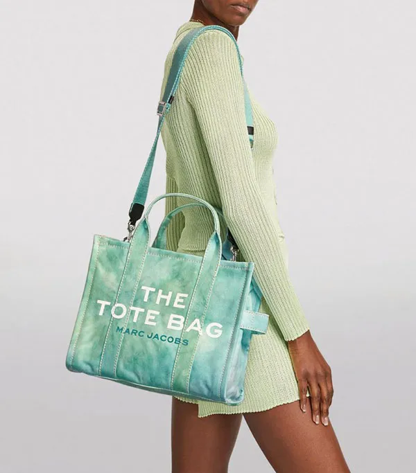 Túi Tote Marc Jacobs Mini The Tie Dye Tote Bag Màu Xanh