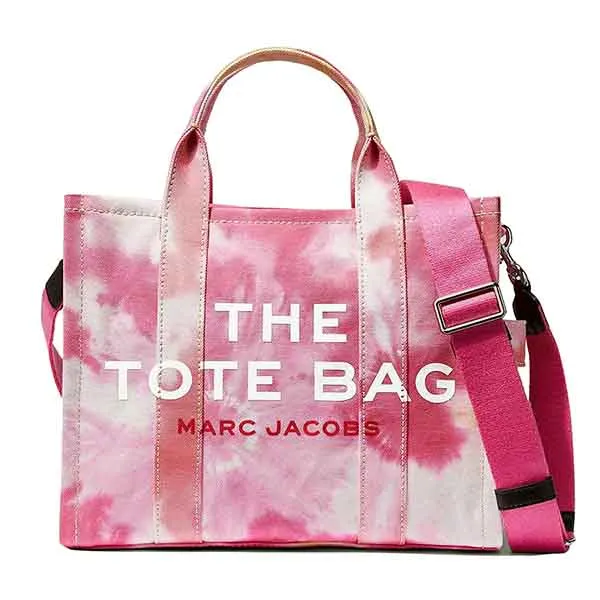 Túi Tote Marc Jacobs Mini The Tie Dye Tote Bag Màu Hồng - Túi xách - Vua Hàng Hiệu