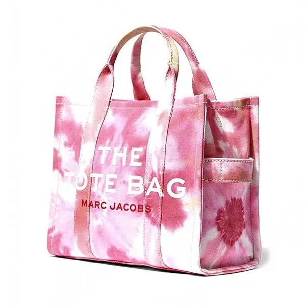 Túi Tote Marc Jacobs Mini The Tie Dye Tote Bag Màu Hồng - Túi xách - Vua Hàng Hiệu