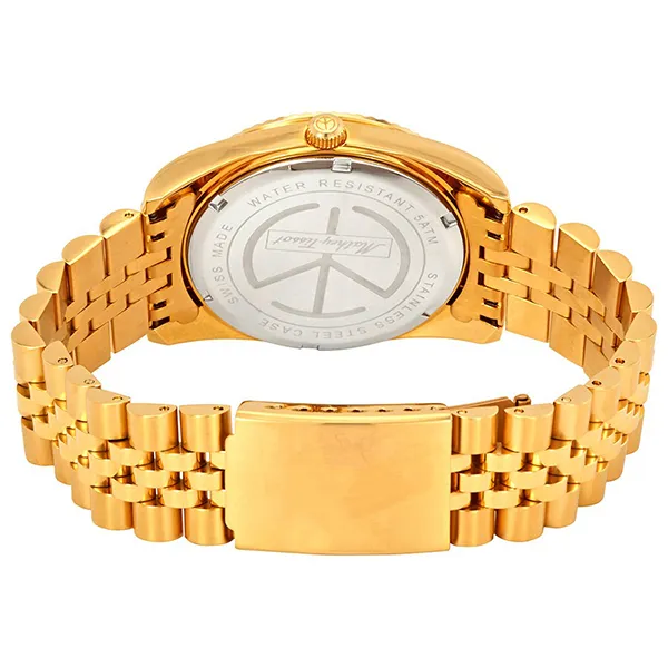 Đồng Hồ Nam Mathey-Tissot Mathey II Quartz Crystal Gold Dial Men's Watch H710PDI Màu Vàng