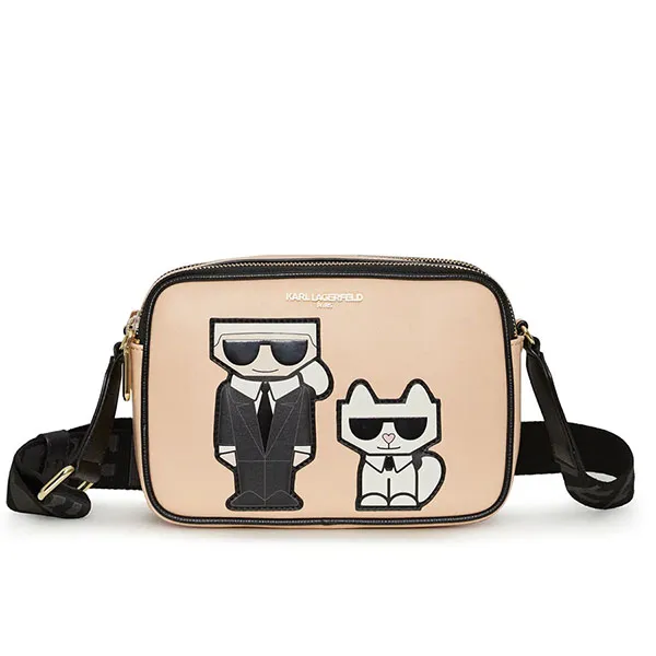 Túi Đeo Chéo Karl Lagerfeld Camera Maybelle Màu Be - Túi xách - Vua Hàng Hiệu