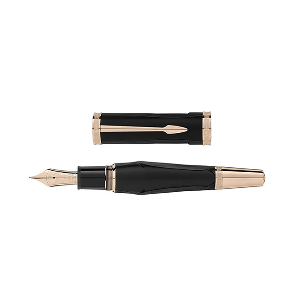 Bút Máy Montblanc Unisex 117851 Writers Ediction Màu Đen Vàng
