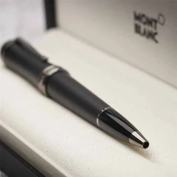 Bút Bi Montblanc Bonheur Boyfriend Ballpoint Pen 118499 Màu Đen - Bút viết - Vua Hàng Hiệu
