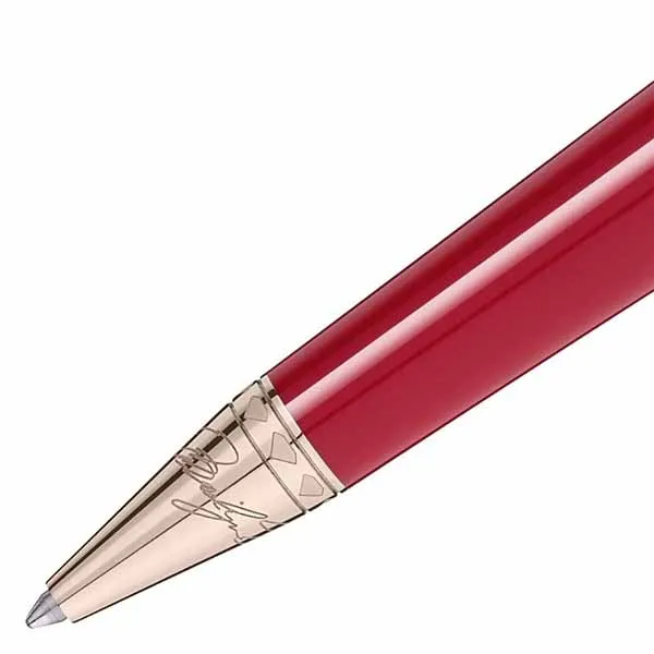Bút Bi Montblanc Marilyn Monroe Special Edition Ballpoint Pen MB116068 Màu Đỏ - Bút viết - Vua Hàng Hiệu
