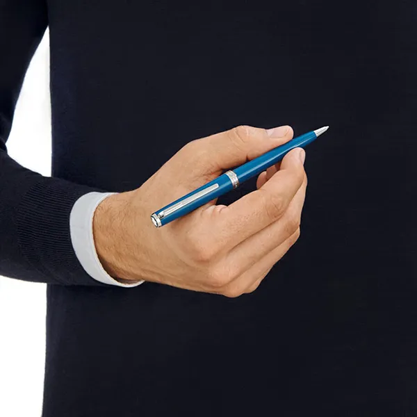 Bút Bi Montblanc Pix Petrol Blue Ballpoint Pen MB119351 Màu Xanh Blue