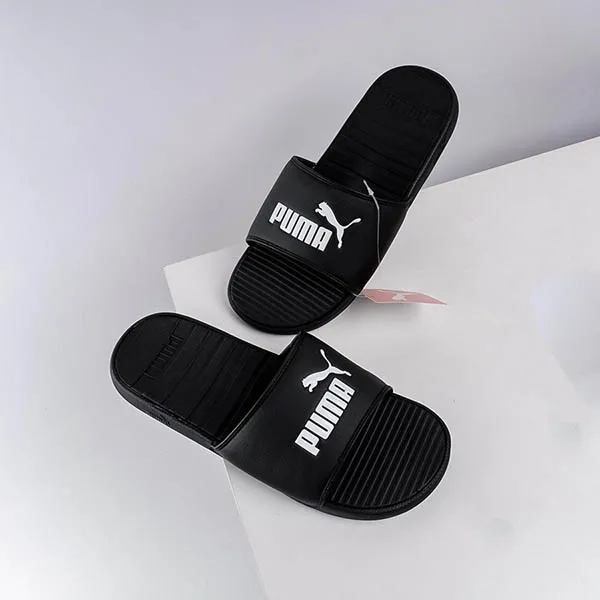 Dép Puma Cool Cat Black/ White 371023 01 Màu Đen Size 39 - Dép - Vua Hàng Hiệu