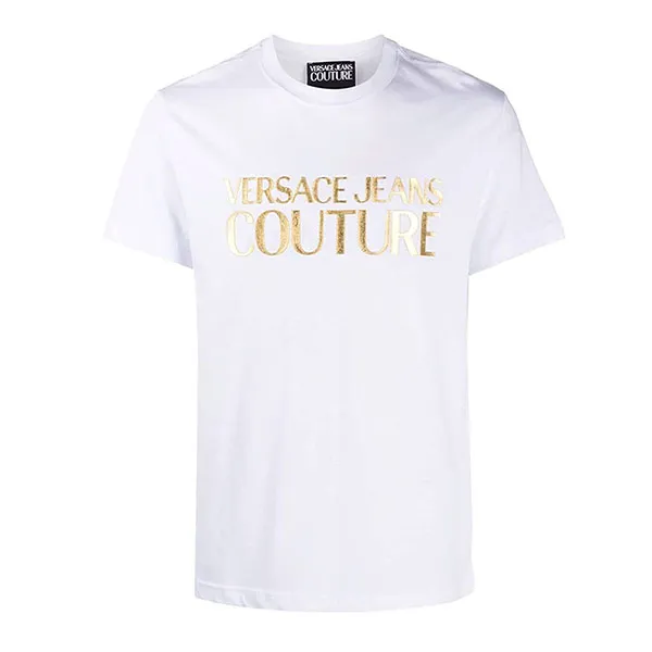 Áo Thun Versace Jeans Couture 71GAHT04 CJ00T G03 Màu Trắng Size M