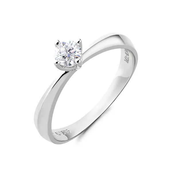Nhẫn Huy Thanh Jewelry NDINO 235 - 14K - Moissanite Màu Bạc - Trang sức - Vua Hàng Hiệu