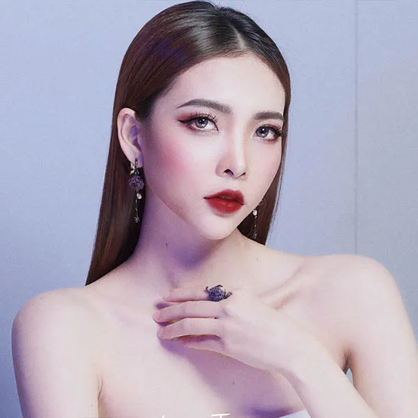 Nhẫn Kya Jewel Thạch Anh Tím Hoa Hồng Nở Rộ KW15 - Trang sức - Vua Hàng Hiệu