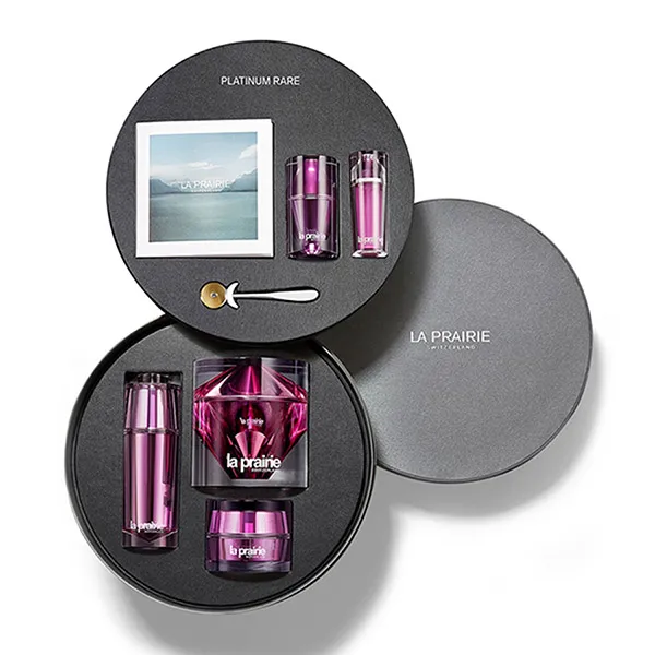 Bộ Chăm Sóc Da La Prairie Platinum Rare Luxury Ritual 5 Món