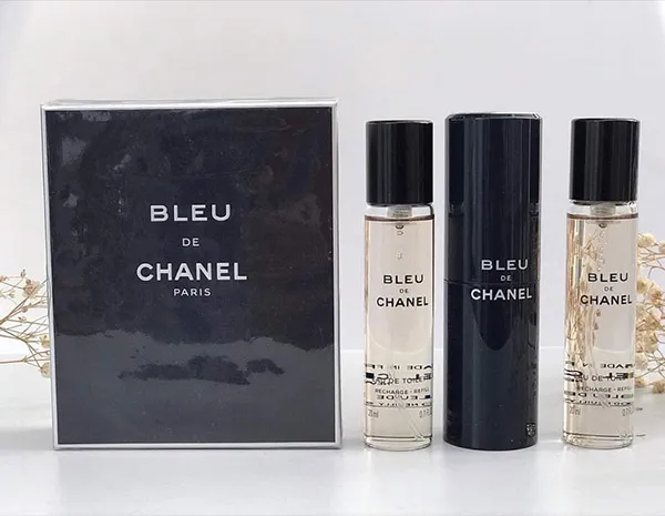 Nước hoa Chanel Bleu EDT Set 3x 20ml  Wowmart VN  100 hàng ngoại nhập