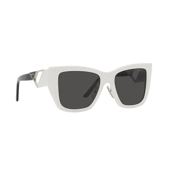 Kính Mát Prada Sunglasses SPR21Y 1425S0 Màu Trắng Đen - Kính mắt - Vua Hàng Hiệu