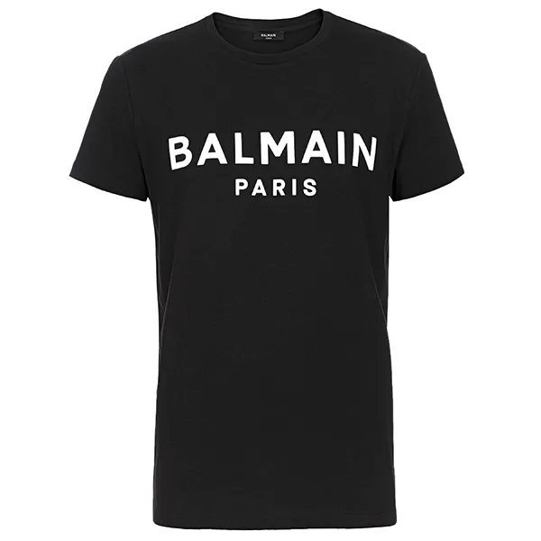 Áo Phông Balmain XH0EF000BB23 EAB Màu Đen
