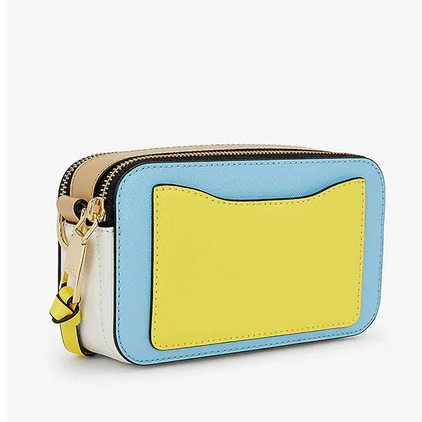 Túi Đeo Chéo Marc Jacobs The Snapshot Cross-Body Bag Màu Xanh Blue - Túi xách - Vua Hàng Hiệu