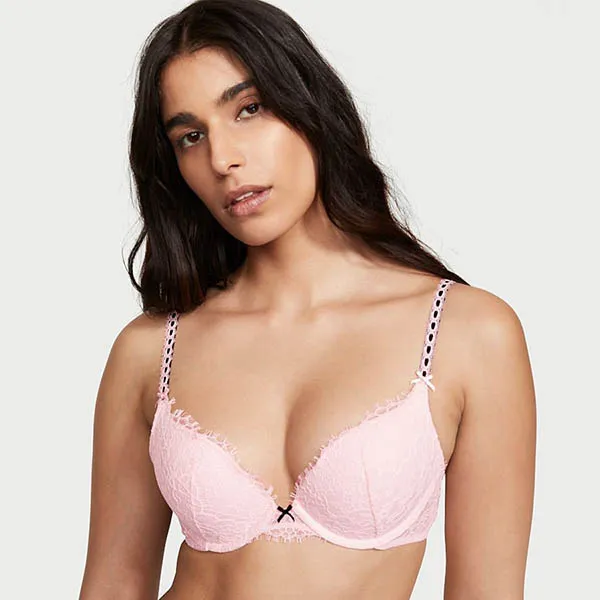 Áo Lót Victoria's Secret Dream Angels Push-Up Bra, Ren Nâng Vừa 26319195 Màu Hồng Phấn Size 32B - Thời trang - Vua Hàng Hiệu