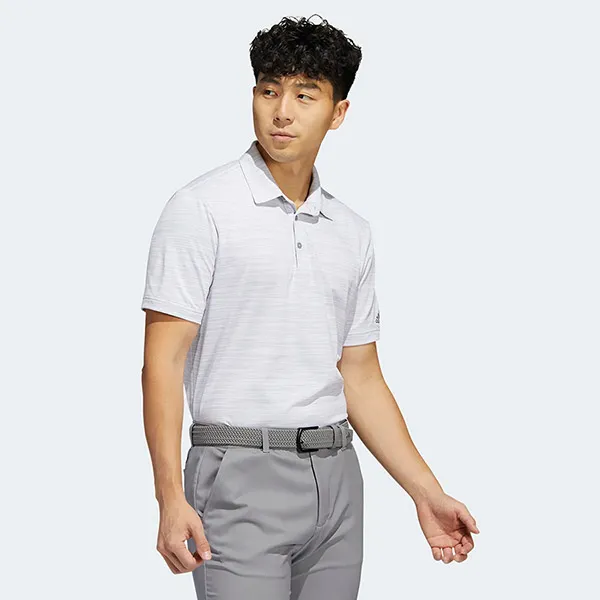 Áo Polo Adidas Golf Novelty Stripe HA9156 Màu Xám Trắng Size M - Thời trang - Vua Hàng Hiệu