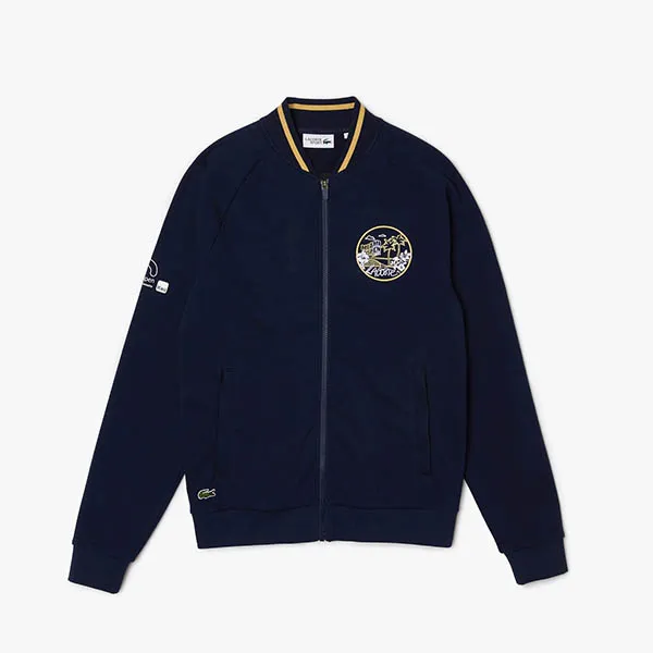 Áo Nỉ Nam Lacoste Men's Miami Open Croc Graphic Jacket Màu Xanh Navy Size XXS - Thời trang - Vua Hàng Hiệu