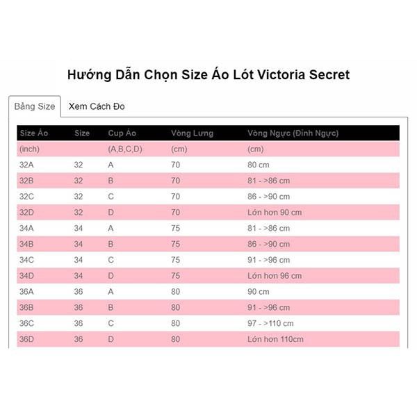 Áo Lót Victoria's Secret Sexy Tee Ren, Nâng Vừa 122637QD4 Màu Đỏ Size 34A - 4