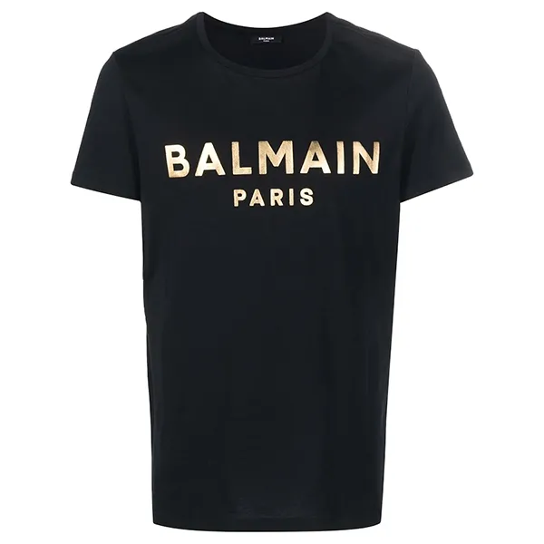 Áo Phông Balmain XH0EF000BB29 EAD Màu Đen