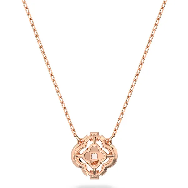 Dây Chuyền Swarovski Sparkling Dance, White, Rose Gold-Tone Plated 5647324 Màu Vàng Hồng