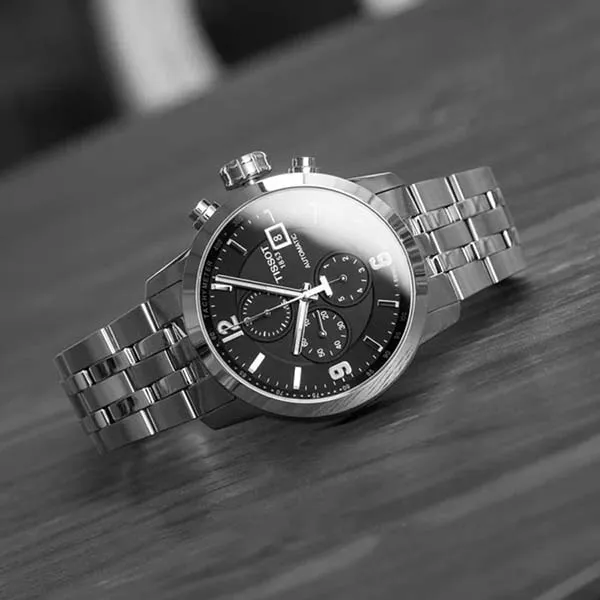 Đồng Hồ Nam Tissot PRC 200 Automatic Chronograph T055.427.11.057.00 44mm Màu Bạc Đen