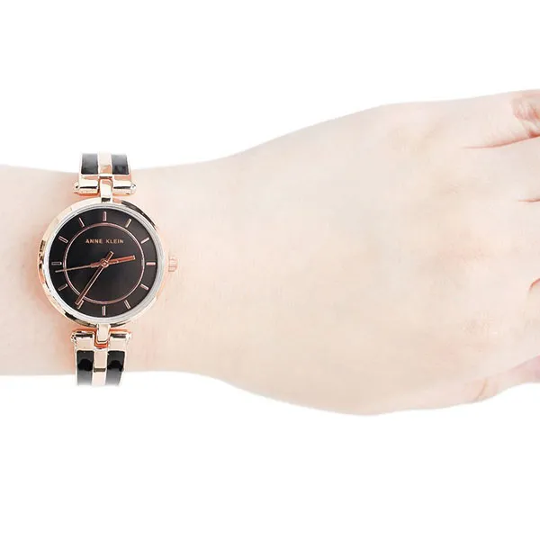 Đồng Hồ Nữ Anne Klein Fashion Women's Watch AK-3916BKRG Màu Đen Vàng