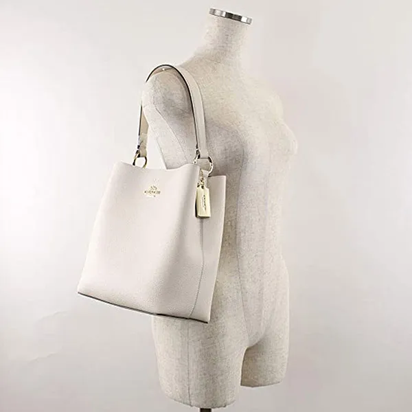 Túi Xách Coach Town 91122 Bucket Bag Chalk M Màu Trắng - Túi xách - Vua Hàng Hiệu