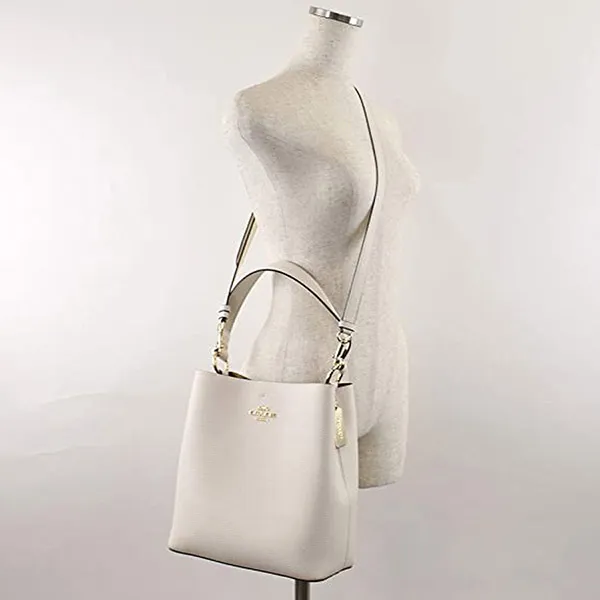 Túi Xách Coach Town 91122 Bucket Bag Chalk M Màu Trắng - Túi xách - Vua Hàng Hiệu
