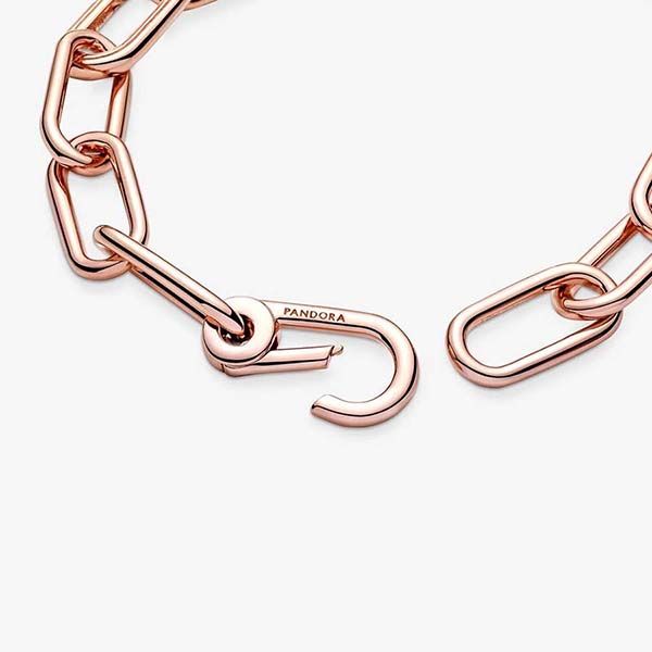 Vòng Đeo Tay Pandora Me Link Chain Bracelet 589588C00 Màu Vàng Hồng - 4