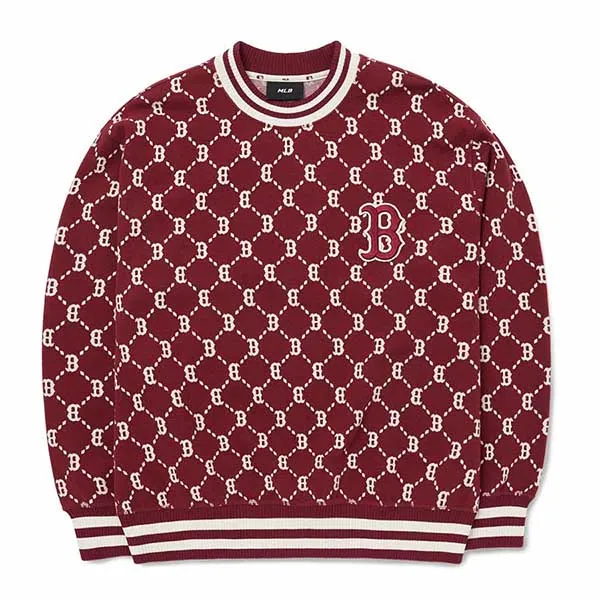 ☆MLB Korea☆ Diamond Monogram Tonton Jacquard Overfit Short MLB KOREA] Diamond Monogram Jacquard Mini Cross Bag New York