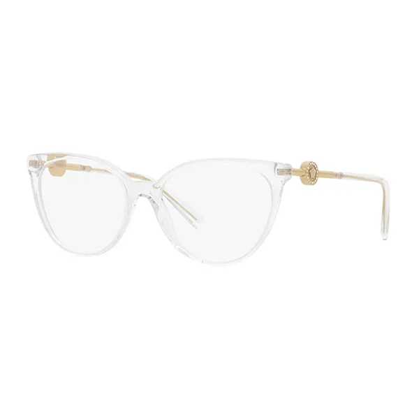 Kính Mắt Cận Versace VE3298B 148 Crystal Màu Trắng Vàng - Kính mắt - Vua Hàng Hiệu