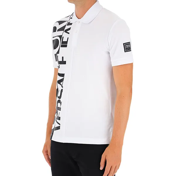 Áo Polo Versace Jeans Couture 71GAGT12 CJ01T 003 Màu Trắng