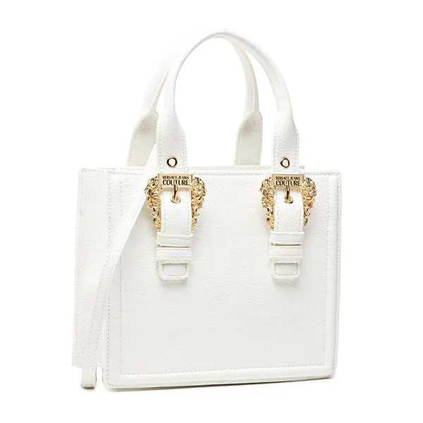 Túi Tote Versace Jeans Couture 72VA4BFM 71578 003 Màu Trắng - Túi xách - Vua Hàng Hiệu