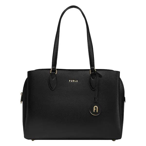Túi Xách Furla Tote M Minerva Màu Đen - Túi xách - Vua Hàng Hiệu