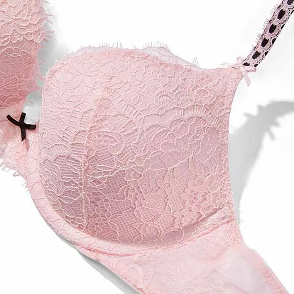 Áo Lót Victoria's Secret Dream Angels Push-Up Bra, Ren Nâng Vừa 26319195 Màu Hồng Phấn Size 32B - Thời trang - Vua Hàng Hiệu