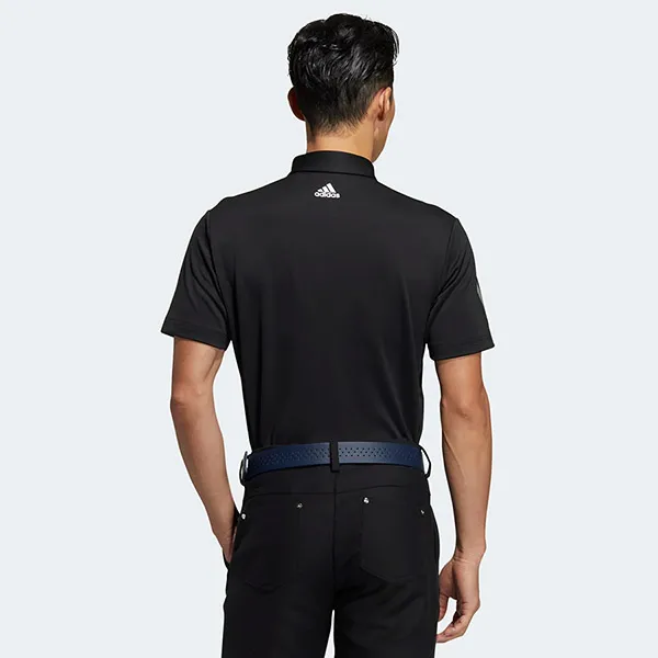 Áo Polo Adidas Golf Novelty Stripe HA9158 Màu Xám Đậm - Thời trang - Vua Hàng Hiệu