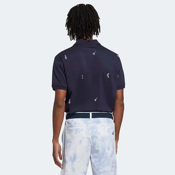 Áo Polo Adidas Golf Aeroready Play Green Graphic HA0186 Màu Xanh Navy - Thời trang - Vua Hàng Hiệu