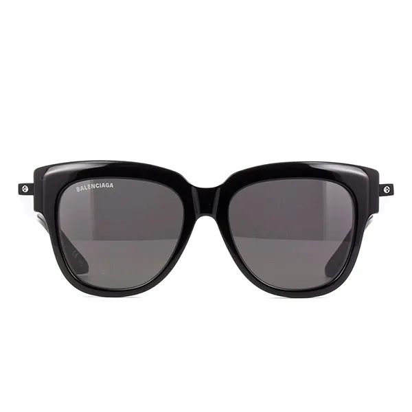 Kính Mát Balenciaga Sunglasses BB0160S 001 Màu Đen Xám - Kính mắt - Vua Hàng Hiệu