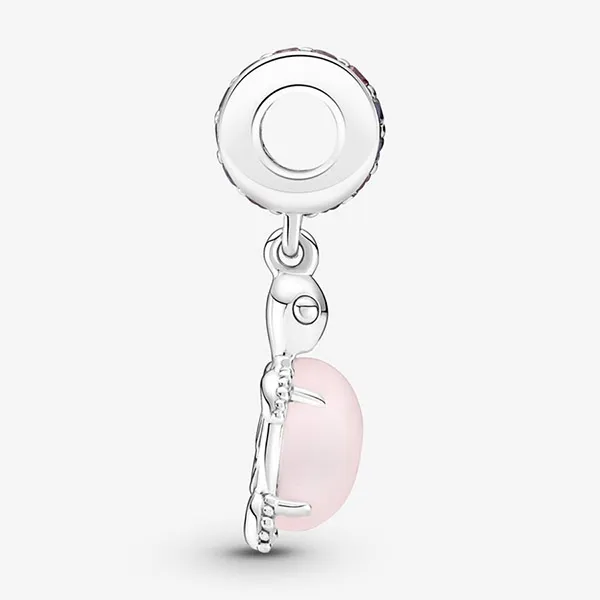 Hạt Vòng Charm Pandora Murano Glass Pink Sea Turtle 798939C02 Màu Bạc Hồng QPH - Trang sức - Vua Hàng Hiệu