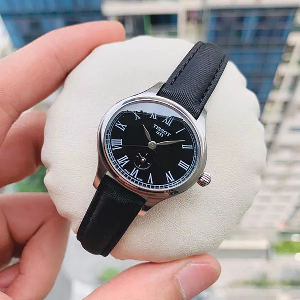 Đồng Hồ Nữ Tissot Bella Ora Piccola T103.110.17.053.00 24.4 X 27.2mm Màu Bạc Đen