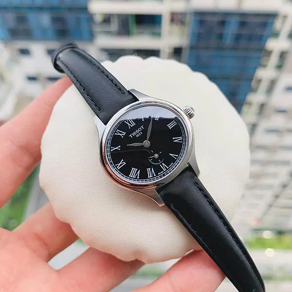 Đồng Hồ Nữ Tissot Bella Ora Piccola T103.110.17.053.00 24.4 X 27.2mm Màu Bạc Đen