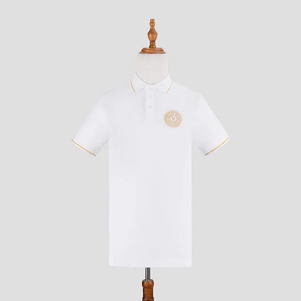 Áo Polo Versace Jeans Couture B3GWA7T3 Màu Trắng Size L