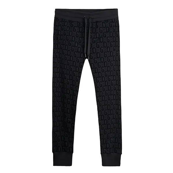 Quần Nam Jogger Dolce & Gabbana D&G DG Logo Chìm Màu Đen