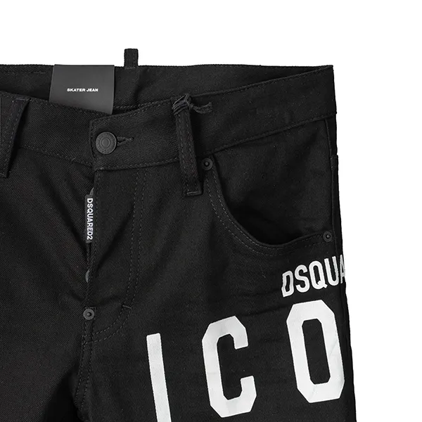 Quần Jeans Dsquared2 Skater S79LA0055 S30564 900 Màu Đen Size 44