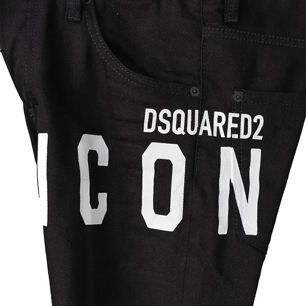Quần Jeans Dsquared2 Skater S79LA0055 S30564 900 Màu Đen Size 44