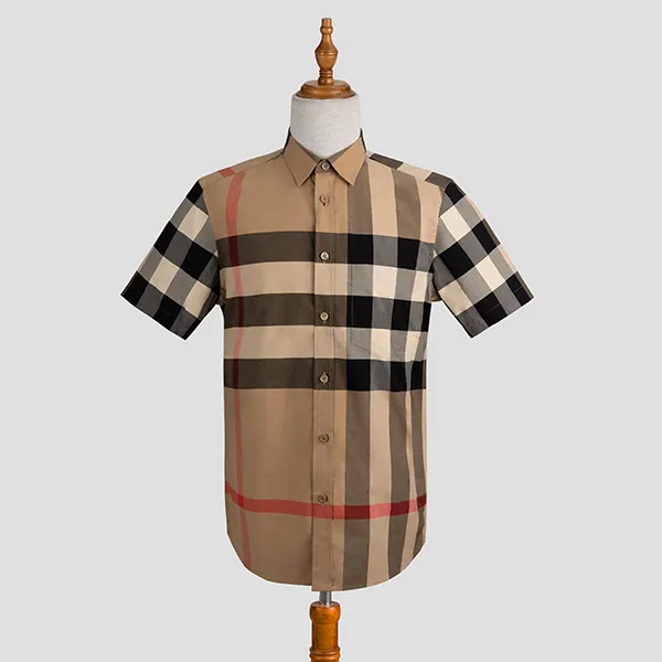 Áo Sơ Mi Burberry Camel 8017322 1003 Màu Nâu Size XS