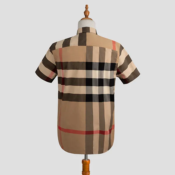 Áo Sơ Mi Burberry Camel 8017322 1003 Màu Nâu Size XS