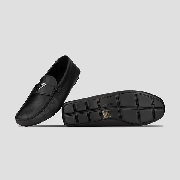 Giày Lười Prada Mocca 2DD164 FU00I 053F0002 Màu Đen - Giày - Vua Hàng Hiệu