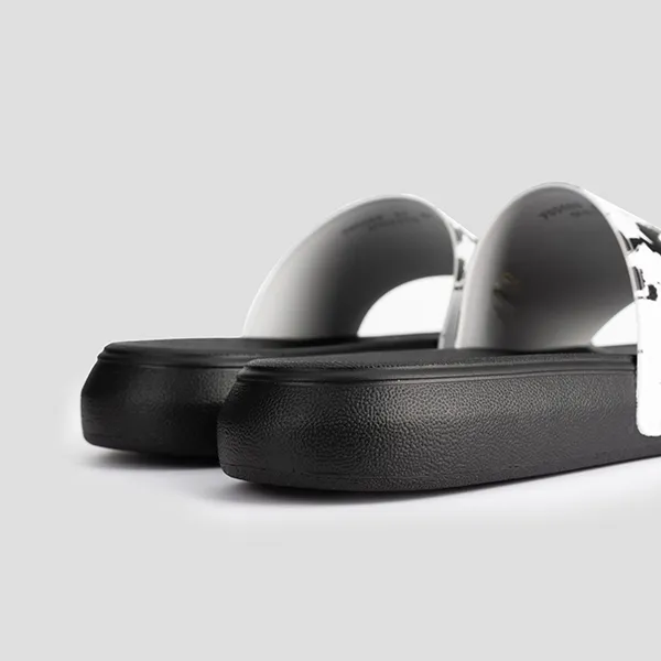 Dép Alexander Mcqueen Graffiti Slides 705089 W4QS8 9061 Màu Đen - Dép - Vua Hàng Hiệu