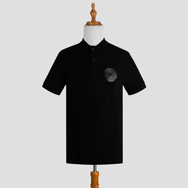 Áo Polo Versace Jeans Couture 73GAGP03 CJ07P 899 Màu Đen